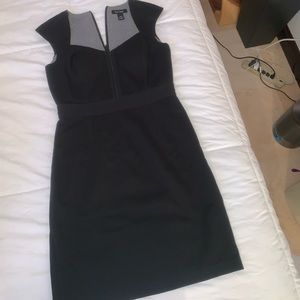 Black dress white house black market size 10